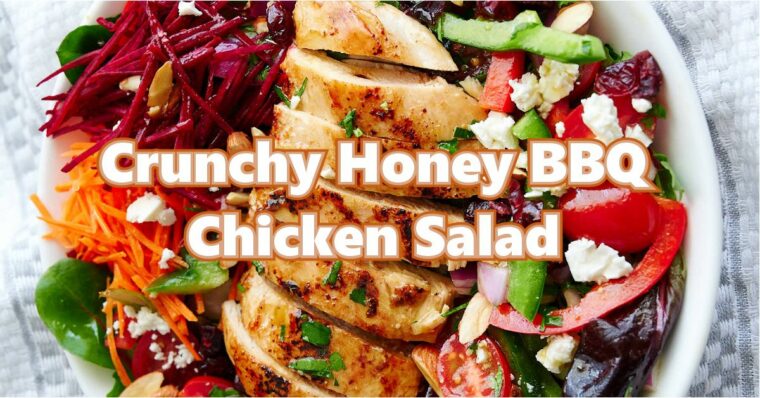 Crunchy Honey BBQ Chicken Salad Recipe