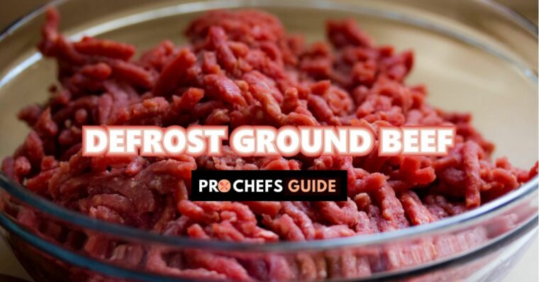How to Defrost Ground Beef